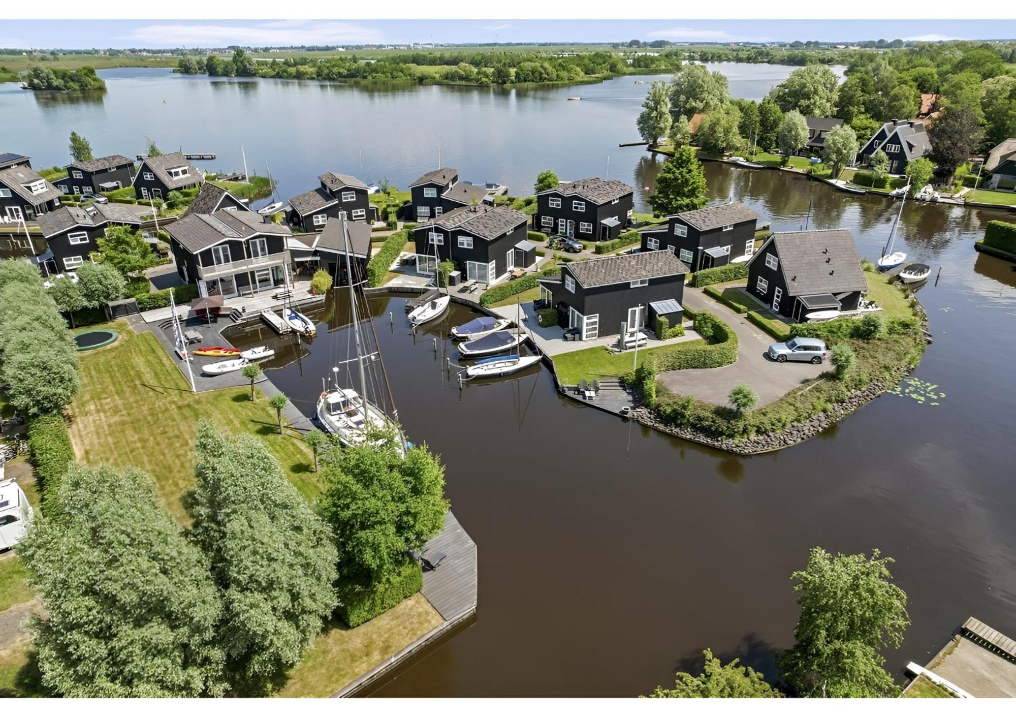 Waterpark Oan 'E Poel Bij Sneekermeer 테르헨 외부 사진